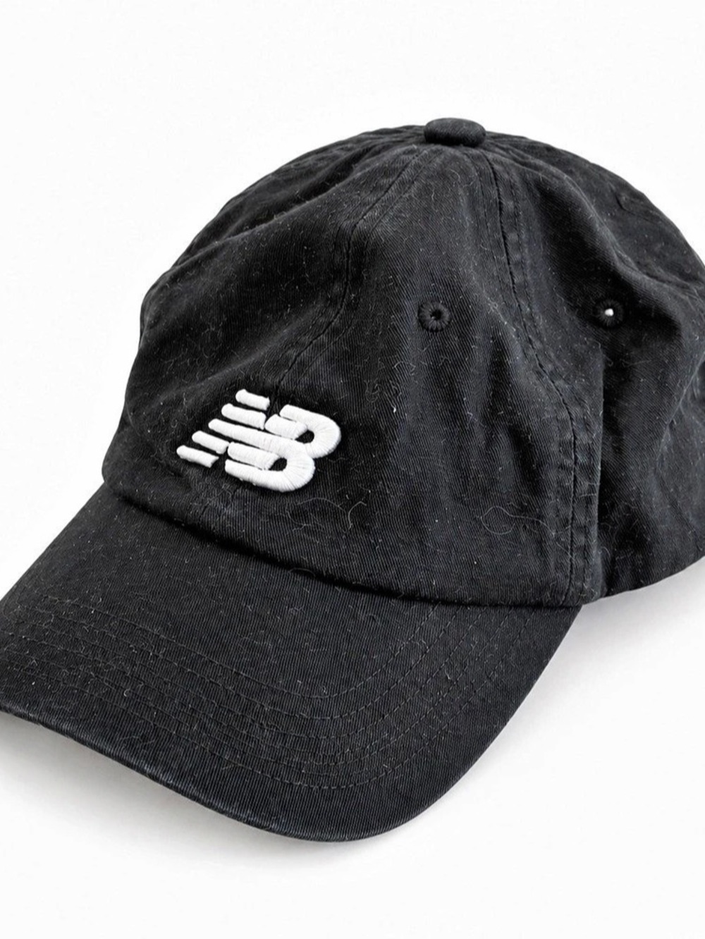 New Balance 6-Panel Curved Brim Classic Hat Black Classic Hat Like New